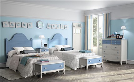 Dormitorio juvenil madera